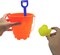 4E's Novelty 12 Sets Beach Toys - Includes 12 Sand Buckets, 12 Shovels, 24 Sand Molds for Kids - Small 5.75" Beach Buckets Bulk for Summer Party Favors, End of Year Student Gifts Toys